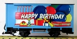 Lgb 4435 Hb Happy Birthday Box Car W/ Sound. Fixed Price $89.95.