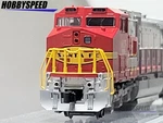 Kato Bnsf Santa Fe Warbonnet C44-9W Diesel Engine Scale Train KAT176-3515 New. Fixed Price $118.84.