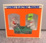 Lionel 6-18422 Gauge Christmas Santa Snowman Motorized Handcar. Fixed Price $25.00.