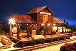 Garden Railroad Scale Train Saw Mill For Use Lgb Aristocraft Accucraft Track. Fixed Price $1895.00.