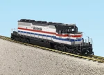 Usa Trains SD40-2 Diesel With Smoke & Lights SD-40 R22307 Amtrak Blue And Silver. Fixed Price $479.95.