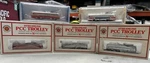 Bachmann Streamline Pcc Trolley Lot Of 5. Fixed Price $249.99.