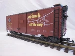45913 Lgb Santa Fe Box Car Scale. Fixed Price $77.95.