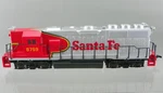 Vintage Bachmann Ho Santa Fe 8759 Emd GP-50 Diesel Locomotive Engine Works Vgc. Fixed Price $28.97.