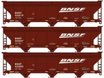 Accurail Scale 3 Bay Covered Hoppers Pack Bnsf Railway 8177. Fixed Price $59.82.