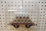 Hlw Hartland Locomotive Works Field Railway Flat Car W/pipe Load *g-scale*. Fixed Price $34.99.