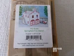 Sts Series Lazer Cut Easy - Quick To Assemble Ho Scale Springfield Fire Station. Fixed Price $24.99.