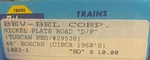 Bev-bel/athearn Ho 40' Boxcar Nickel Plate Road 29526 1483-1 Sw. Fixed Price $12.50.
