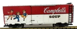 Lgb 4191 Cs Campbells Soup Box Car W/ Metal Wheels. Fixed Price $69.95.
