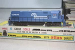 Atlas Ho Scale Yellow Box Alco C-425 Concrail #2421 Vgc. Fixed Price $42.00.