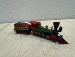 Ho Scale W. & A. R. General 4-4-0 Steam Locomotive Model Green Red W/ Tender. Fixed Price $69.99.