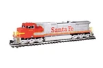 Bachmann 90905 1/29 Ge DASH-9 Santa Fe Warbonnet Diesel #635 Dcc Sound Ready. Fixed Price $899.95.