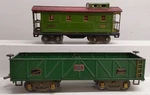 American Flyer & Lionel Assorted Vintage Gauge Freight Cars 2 #4017 #517. Fixed Price $154.99.
