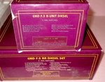 Mth MT-2151LP +MT2151B Santa Fe Emd A-b-a Diesel Set W/protosound New In Box. Fixed Price $419.00.