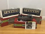 Lgb Scale Orient Express Train Set Ob. Fixed Price $1250.00.
