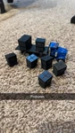 8 Black Probox Seed Boxes 1/64TH Scale. Fixed Price $22.00.