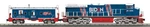 Mth 30-20800-1 Joe Biden #2020 ES44AC Imperial Diesel Locomotive & Caboose New. Fixed Price $495.00.
