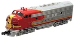 N Kato 176-211 F7A Atsf Diesel Locomotive (tested) W/rapido Cplrs #1. Fixed Price $149.95.
