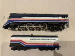 Lionel Ho Scale American Freedom Train GS-4 4-8-4 #4449 Steam Locomotive Runs. Fixed Price $90.00.