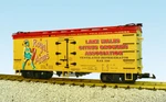 Usa Trains G Scale U.s. Reefer Car R16386 Royal Arms Yellow/red. Fixed Price $89.99.