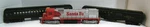 Ho Mantua Santa Fe Diesel Engine Gp 40 And Rivarossi & Athearn Passenger Cars. Fixed Price $18.00.
