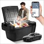 35 App Control Portable Car Refrigerator Fits For Tesla Model Y - 4 68 Usa. Fixed Price $302.99.
