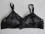 Original Vintage Van Raalte Black Lace Bra Size 34B Made Usa - Great!. Fixed Price $25.00.
