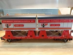 Aristocraft Rea 46502 Piggyback Santa Fe Car Nice With Box. Fixed Price $59.99.