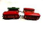 Lionel Pre War Tin Plate Train Set 248/2-629 Pullmans & 807 Caboose. Fixed Price $149.99.