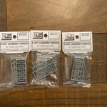 Scale Tichy Train Group 2530 4-UNIT Pane 82" X 42" Casement Window (3) Sets. Fixed Price $8.00.