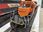 Ho-scale Kato SD40-2 Bnsf #6752 Dcc Lok Sound Light Weather. Fixed Price $200.00.
