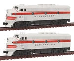 Kato 106-0202 Burlington Scale F2 A-a Both Powered Rd#s 151,155 Pre Owned. Fixed Price $139.99.