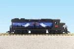 Usa Trains GP-38-2 Halloween GP38 Blue/silver/black #1031 R22241 Smoke Lights. Fixed Price $474.95.