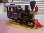 Lgb Scale O-4-O Steam Engine, W/ 2 Coaches, Kalamazoo Caboose & Box-. Fixed Price $199.99.
