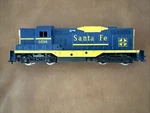 Lionel Ho Model Train Diesel Locomotive Santa Fe 0594. Fixed Price $100.00.
