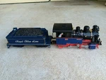 Black With Red Highlights, Lgb Lehmann Henschel Steam Engine Mint Condition. Fixed Price $459.00.
