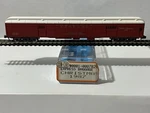 Con Cor 1987 Christmas Express Toys Rivarossi Heavyweight Baggage Passenger. Fixed Price $27.99.