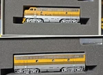 Athearn Genesis Ho Locomotives OG1502A F7A-F7B D&rgw Set. Fixed Price $425.00.