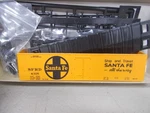 Cb &T-#07112-SANTE Fe-big Circle-reefer Car #4326 -kit-lot -ho Scale. Fixed Price $11.05.