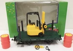 Lgb 94269 Flatcar With Forklift & Barrels Ln/box. Fixed Price $54.99.