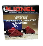 Lionel 6-2283 And 027 Scale Die-cast Illuminated Bumpers Free Shipping. Fixed Price $42.00.
