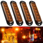 4PCS Amber Lens Led Side Marker Lights Clearance Lamp Universal Super Bright Usa. Fixed Price $14.99.