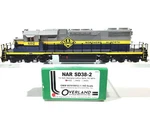 Overland Omi Nar Emd SD38-2 Northern Alberta Railways #402 Ho Brass #087010012.1. Fixed Price $2399.95.