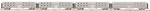 Mth 20-64254 Burlington Scale Premier 4-CAR Bi-level Passenger Set New. Fixed Price $520.00.