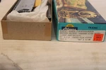Scale Athearn, 3 Bay Covered Hopper, Western Pacific, Gray #11825 1411-1. Fixed Price $24.00.