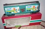 BOD3 Lgb 48913 Gauge Us Box Car " Popsicle With Metal Axles & Klauenkuppl.. Fixed Price $150.53.