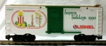 Lionel 8-87007 Christmas 1990 Box Car New. Fixed Price $59.95.