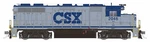 Rapido 038012 Ho Scale Emd GP38 Diesel Csx Grey 2046. Fixed Price $209.99.