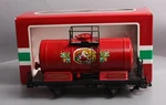 Lgb 47400 Scale Christmas Single Dome Tank Car Ex/box. Fixed Price $121.25.