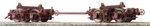 Accucraft Trains - Narrow Gauge Logging Disconnects, D&rgw. Fixed Price $155.00.